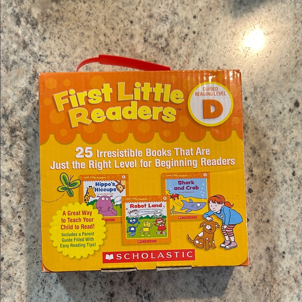 Scholastic First Little Readers Level D - Bright Orange
